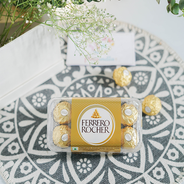 Shri Rakhi with Ferrero Rocher Chocolate Box