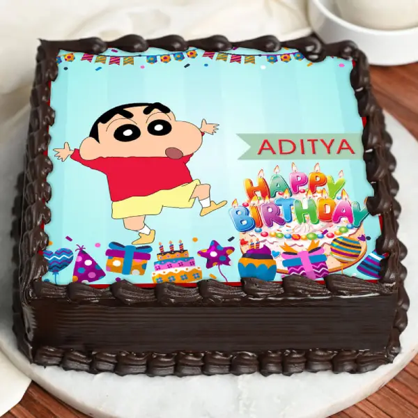 Shinchan Birthday Cake