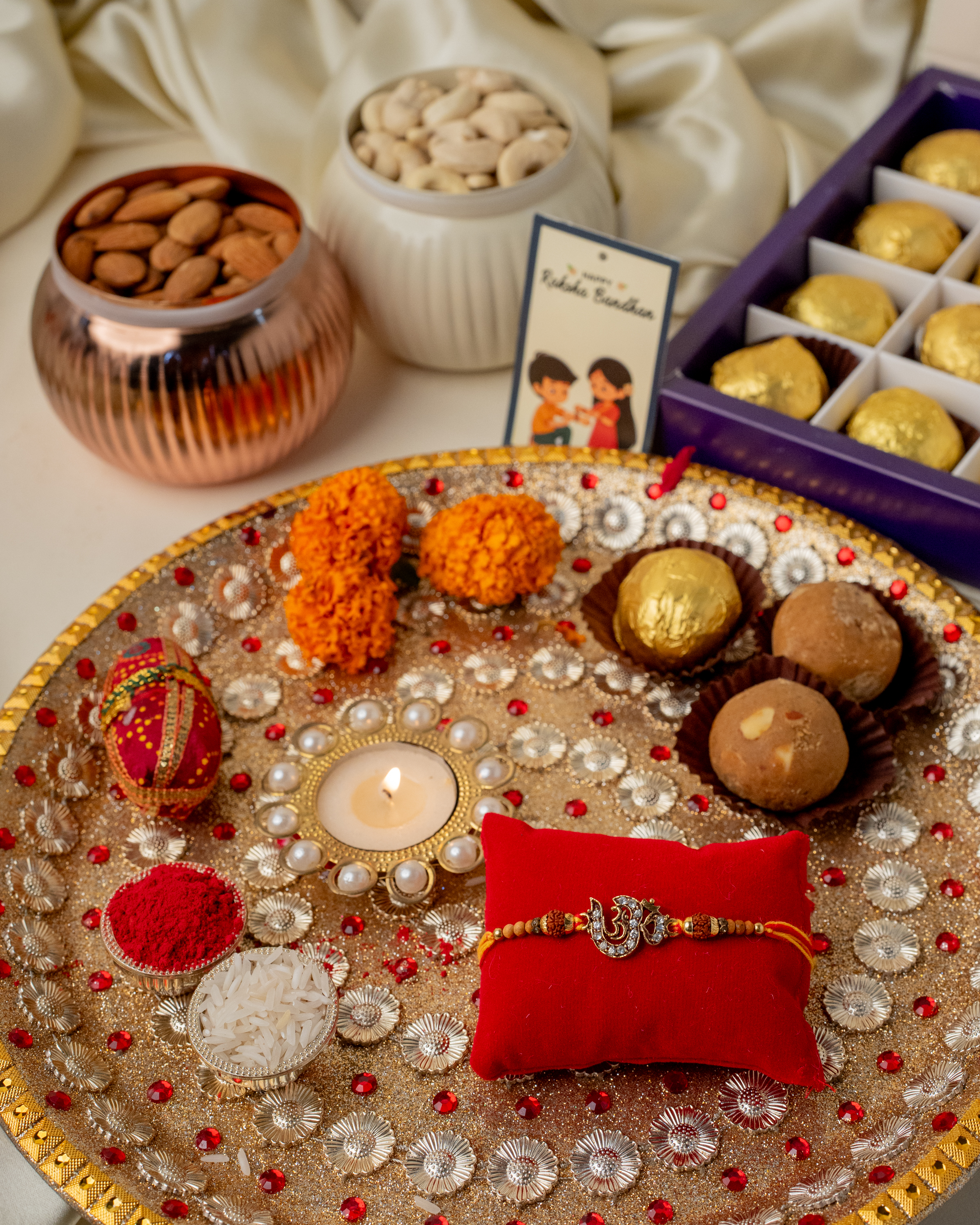 Designer Thali & Laddoos