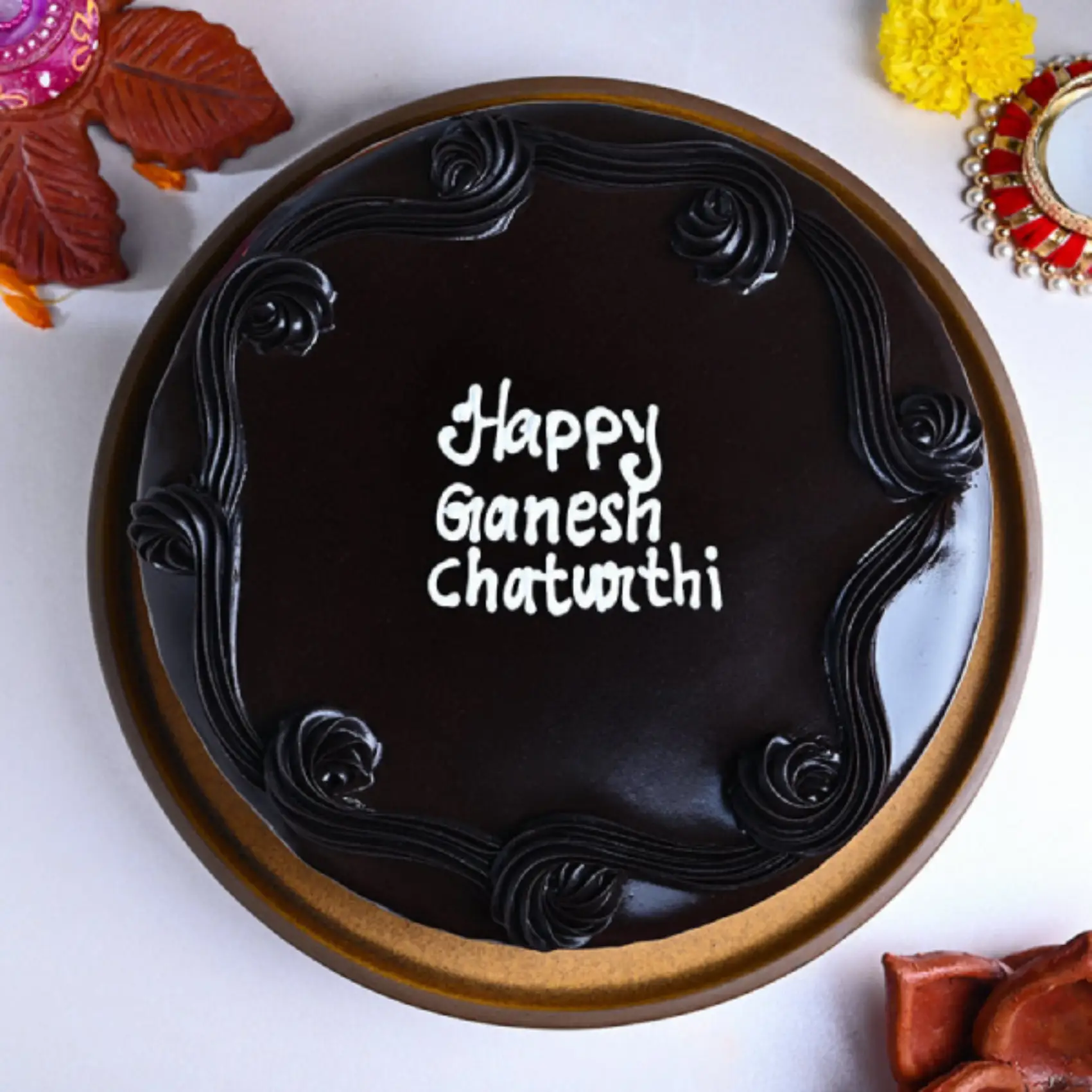 Chaturthi Choco Cake