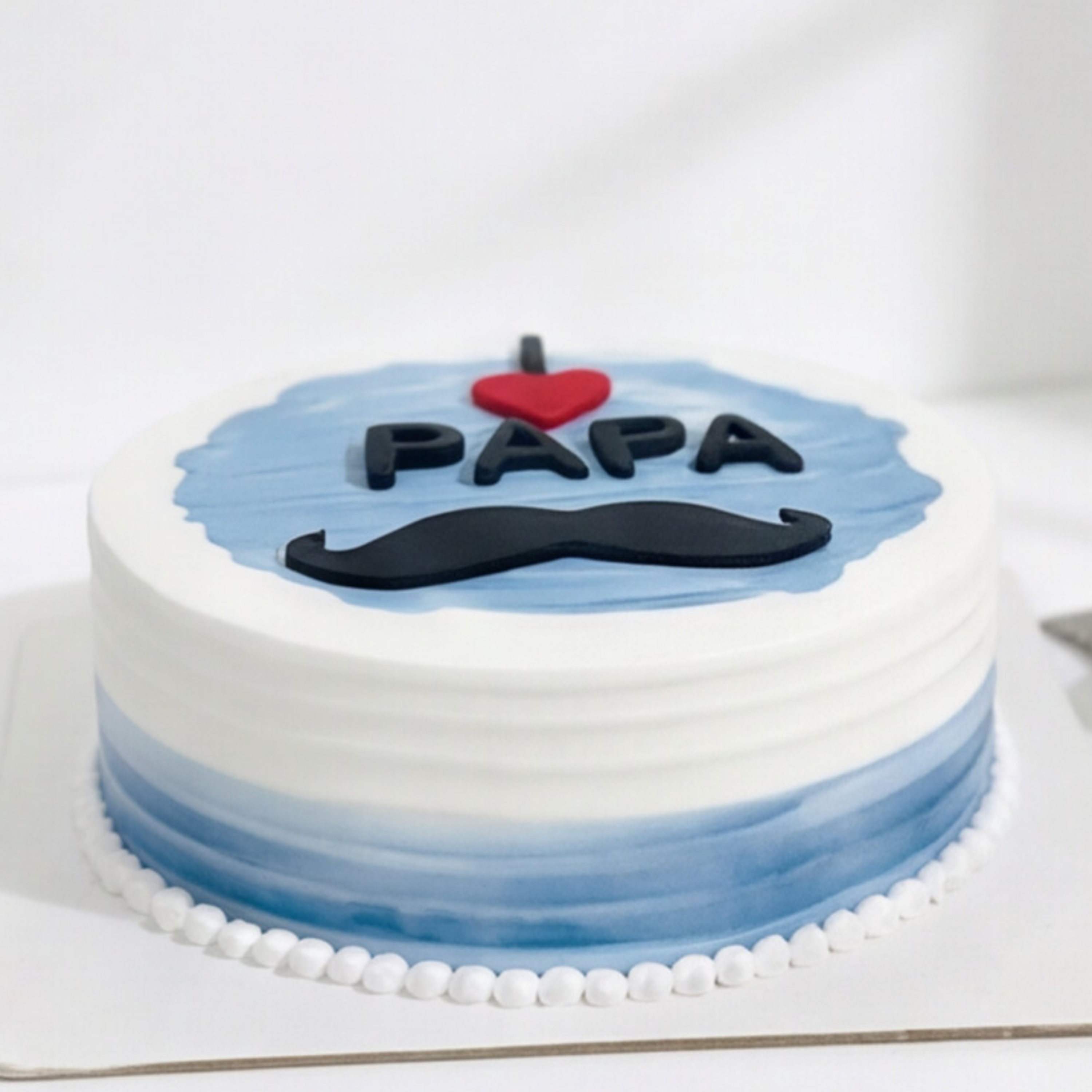 My Hero Papa Vanilla Cake