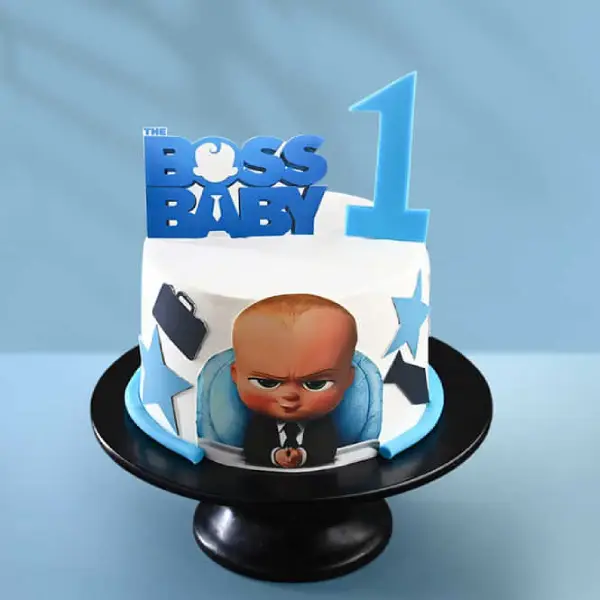 Boss Baby Theme Cake