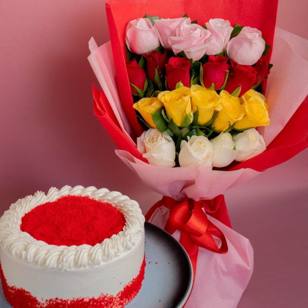 Rosy Red Velvet Combo