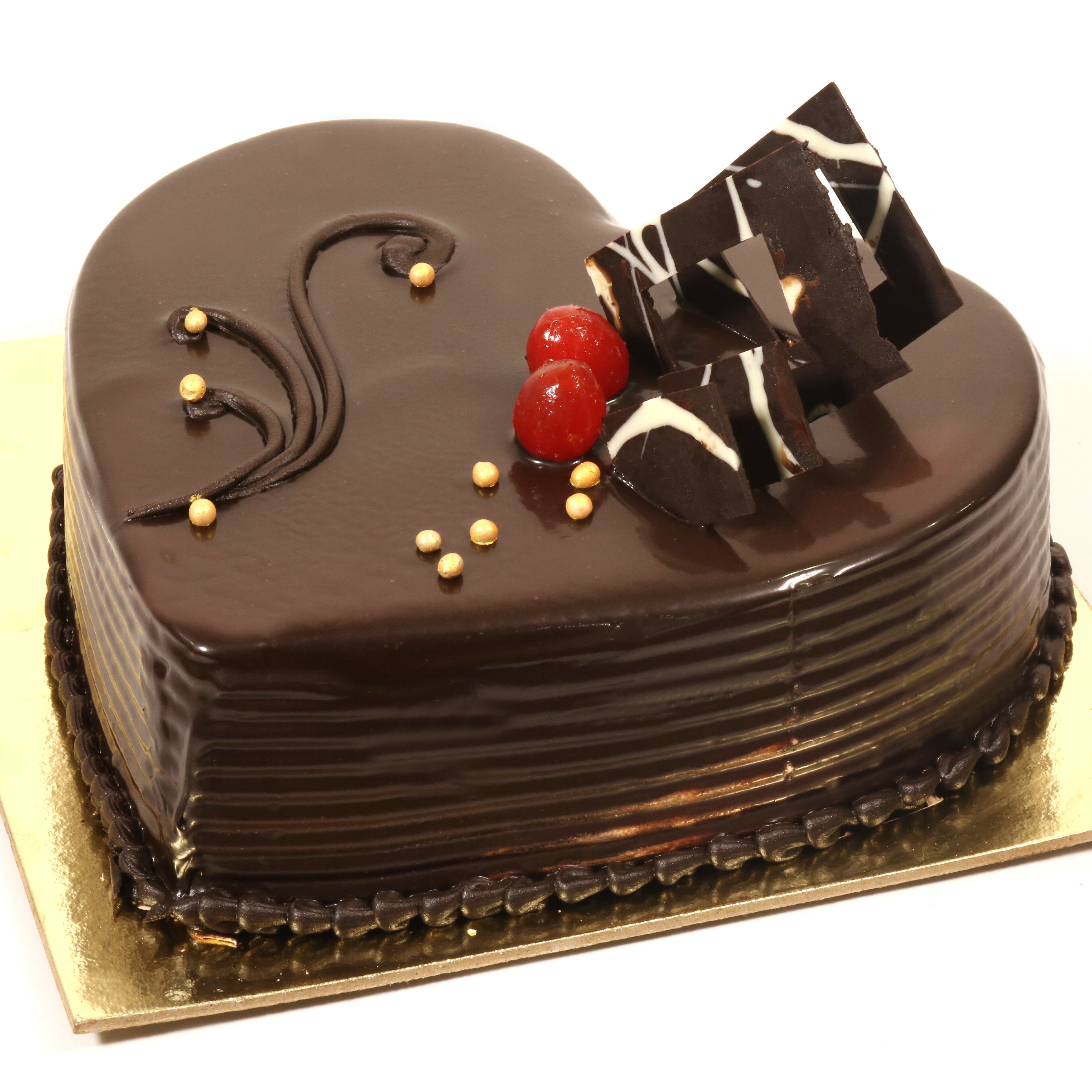 Sweet Heart Chocolate Cake