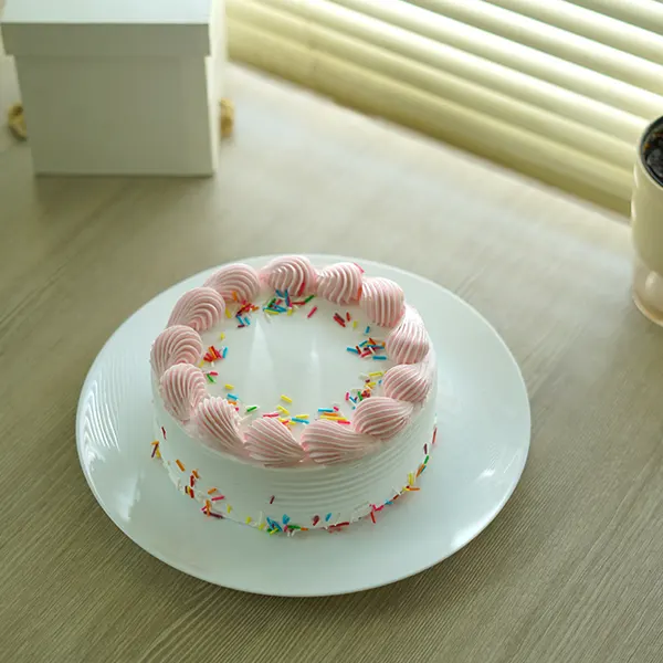 Strawberry Sprinkle Dream Cake