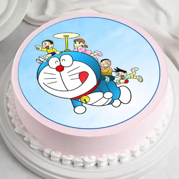 Doraemon Cartoon Cake