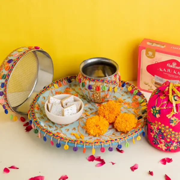 Karwa Chauth Thali Set Karwa Chauth Thali Set