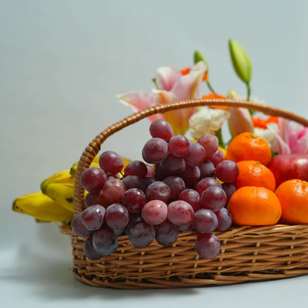 Tropical Fruit and Flower Delight