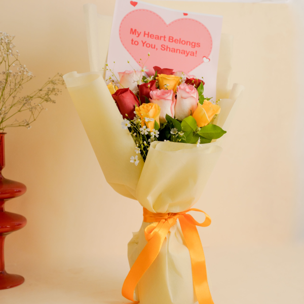 Rainbow Love Roses