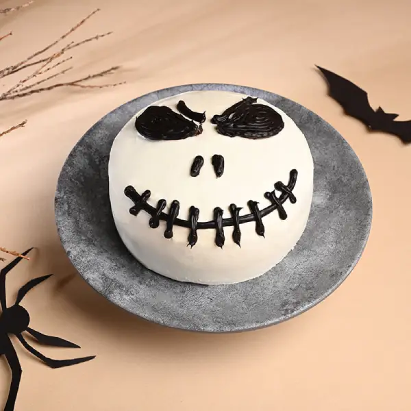 Skellington Chocolate Cake