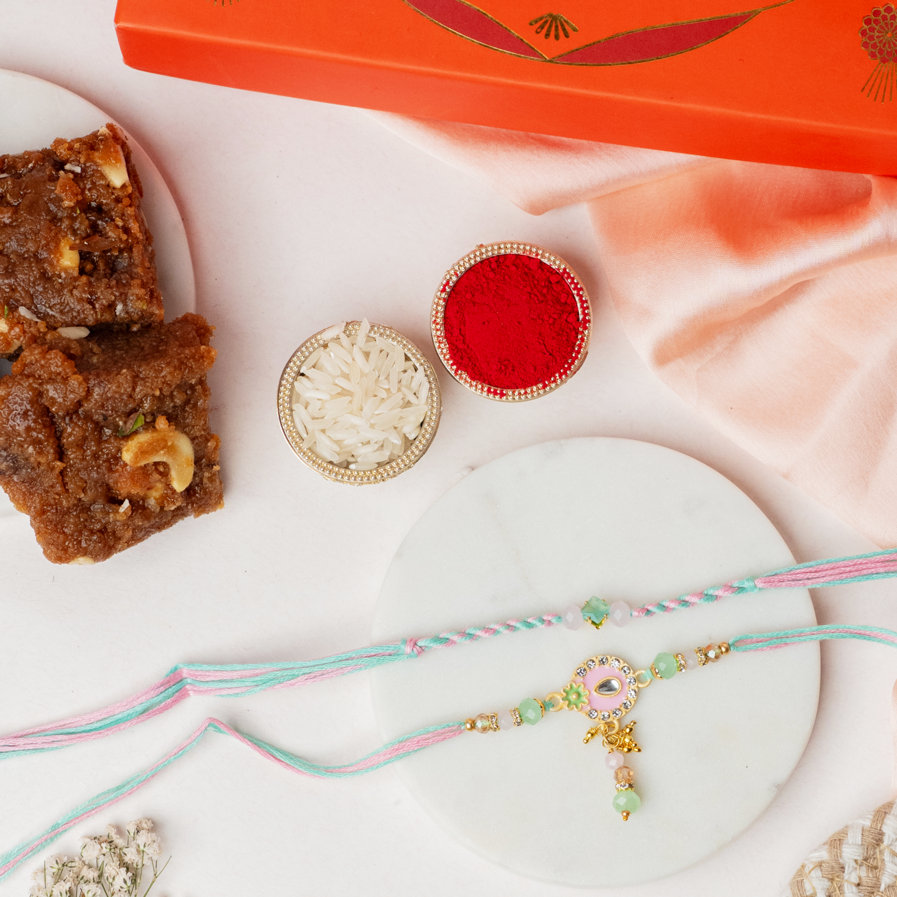 Pastel Rakhi & Dodha Pastel Rakhi & Dodha