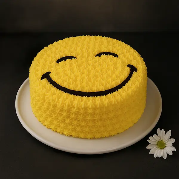 Cute Smiley Cake