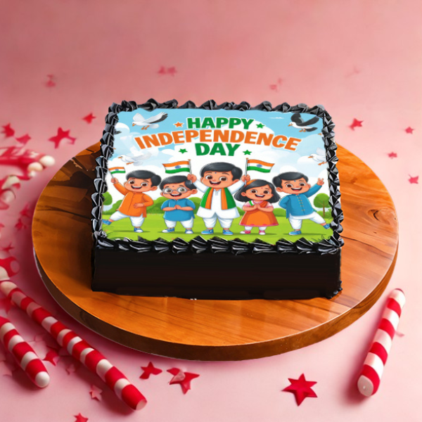 Independence Day Cake Design