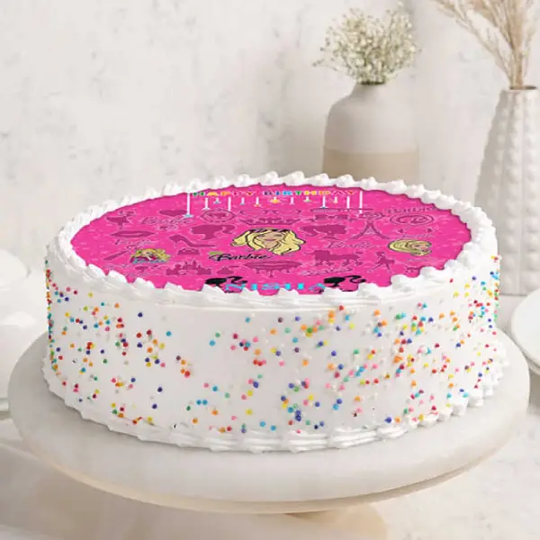 Barbielicious Birthday Cake