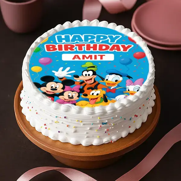 Mini Mouse Family Cake