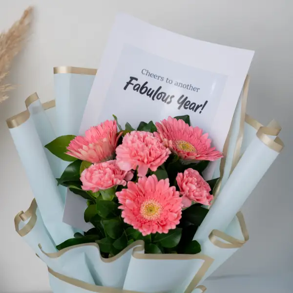 Best Wishing Carnations Bouquet