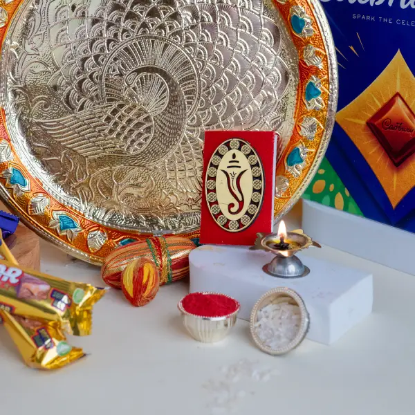Silver Bliss Celebration Thali