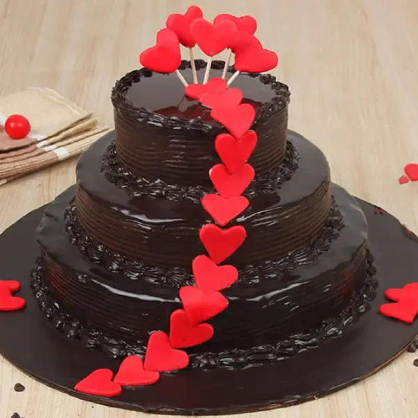 Chocolate  Tier Cake