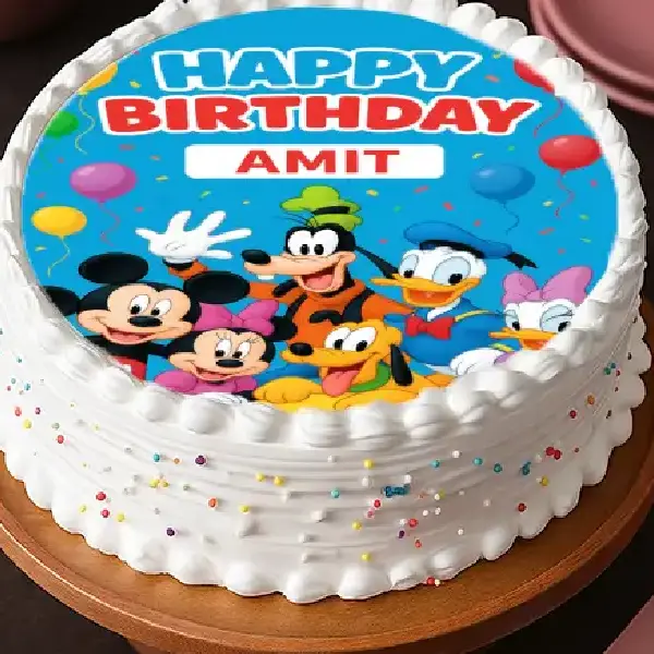 Mini Mouse Family Cake