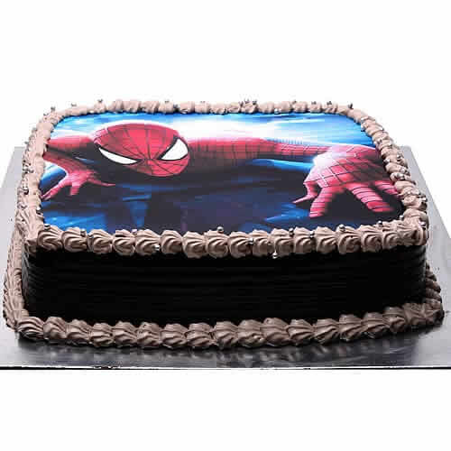 Spider Theme Cake