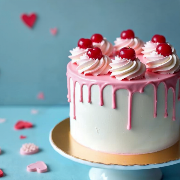 Cherry Romance Cake