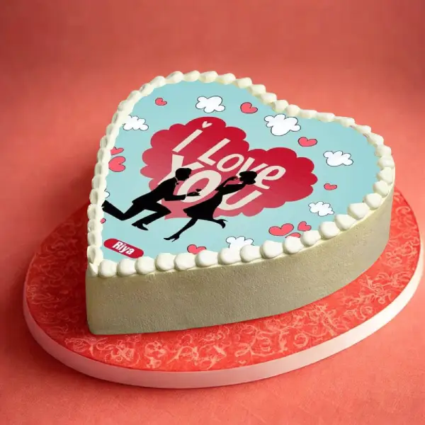 Love Personalize Cake