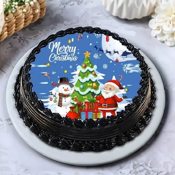 Santa Gifts Cake Santa Gifts Cake