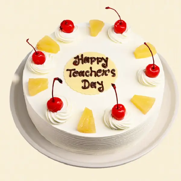 Teacher's Day Pineapple Cake