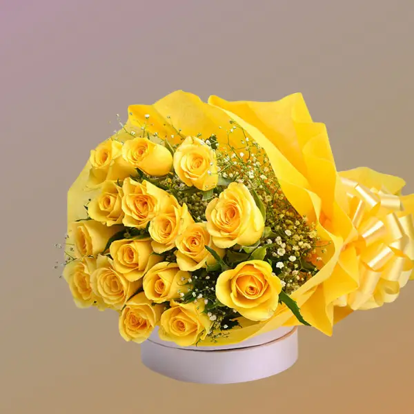 Radiant Yellow Roses