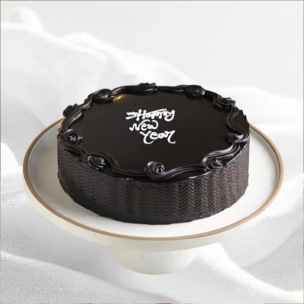 New Year Chocolate Cake New Year Chocolate Cake