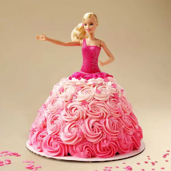 Princess Barbie Cake