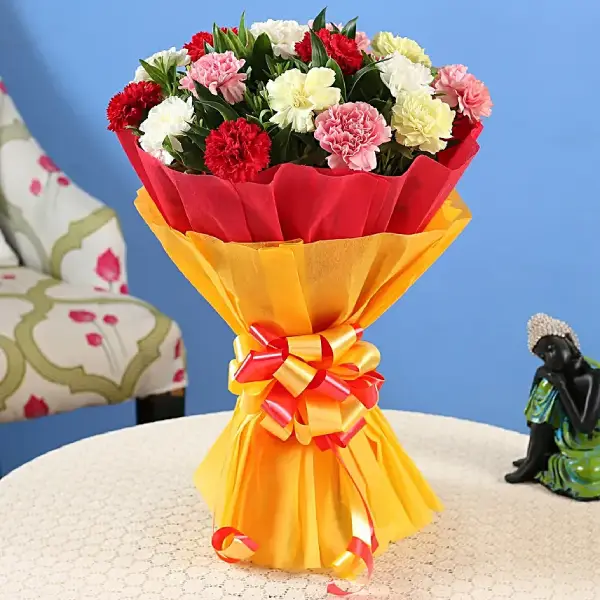 Cute Carnations Bunch