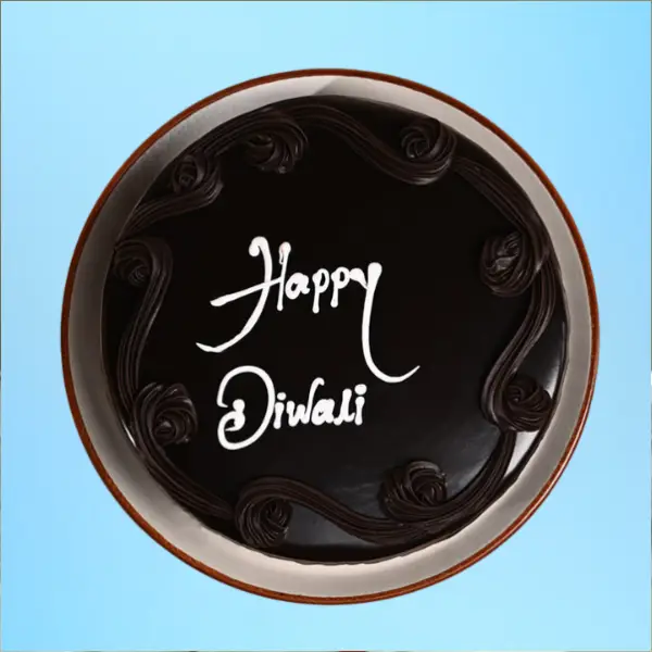 Happy Diwali Choco Cake