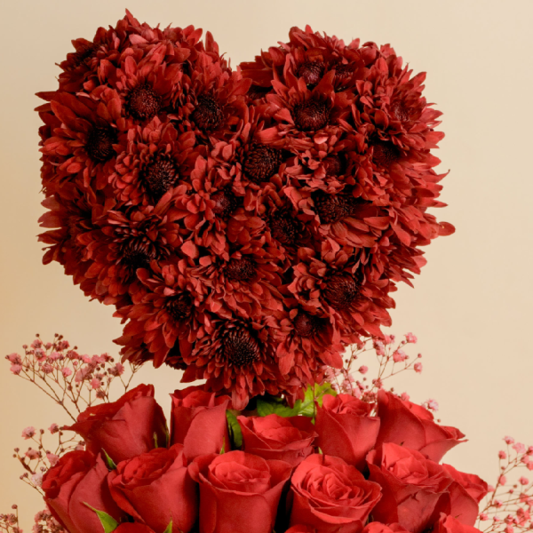 Red Floral Chocolate Red Floral Chocolate