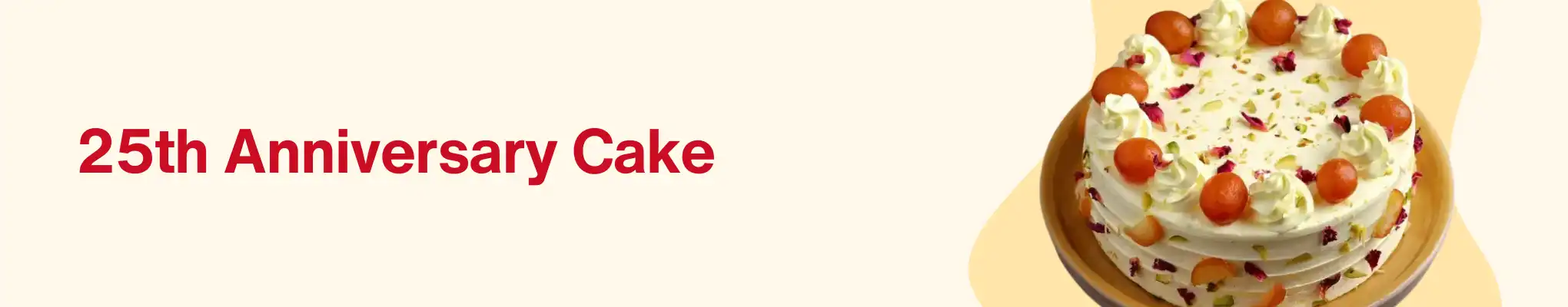 25th Anniversary Cake