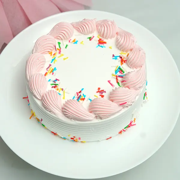 Strawberry Cake & Carnation Bliss