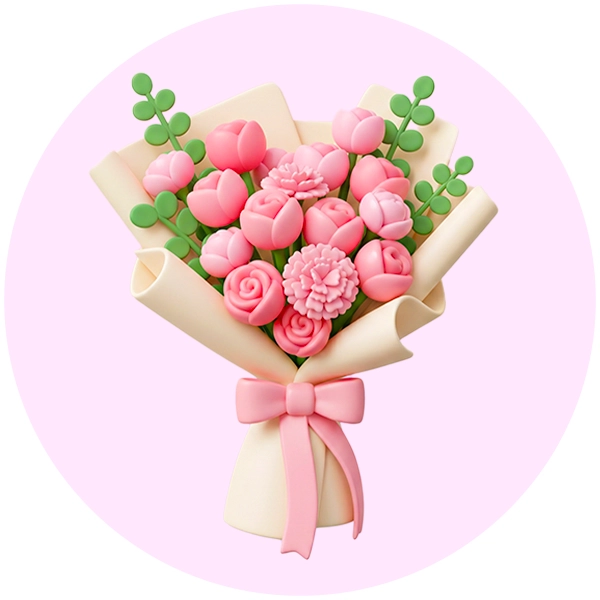 Flowers Bouquet Icon
