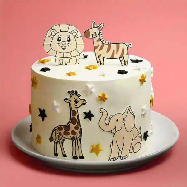 Jungle Safari Cake