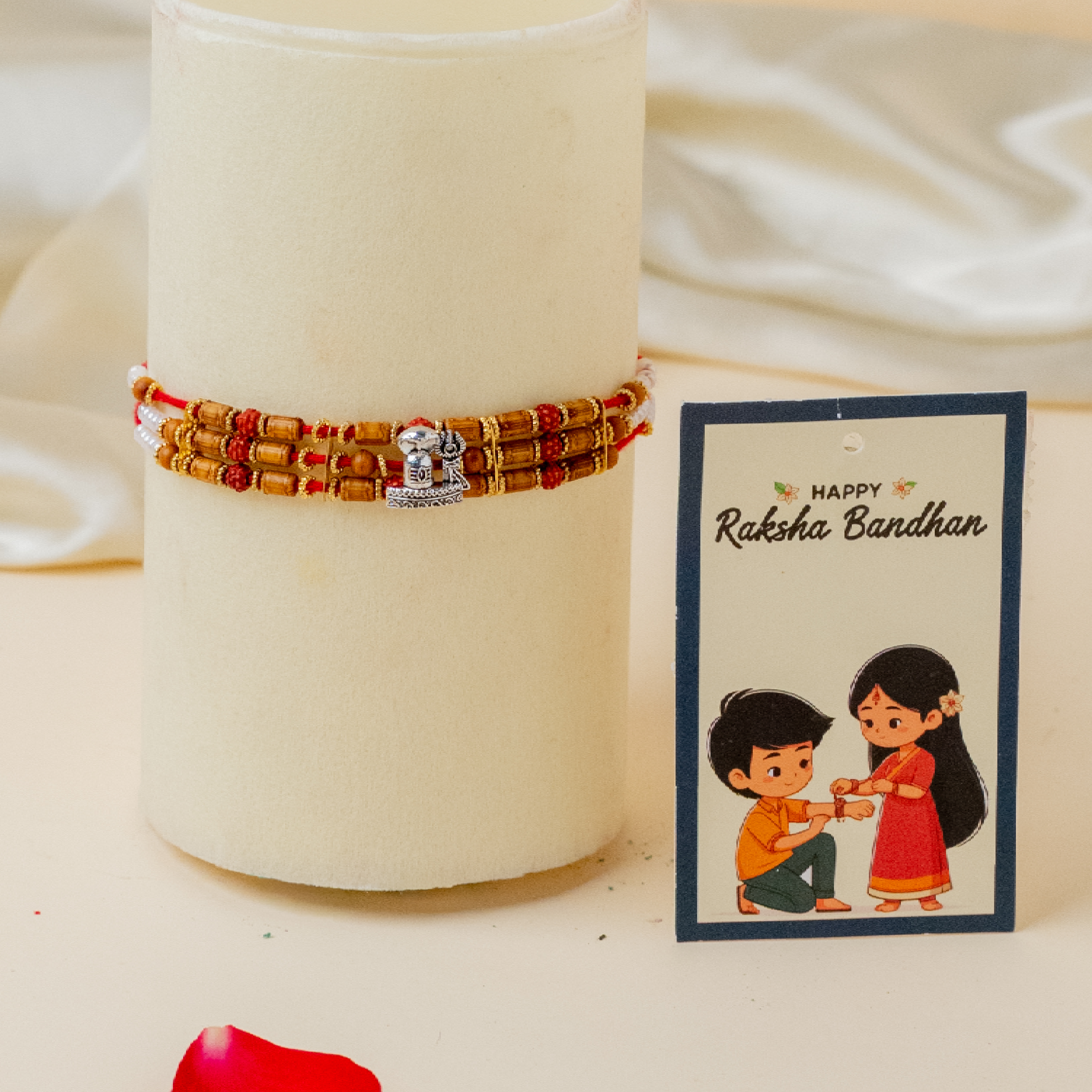 Moti Thali & Mahadev Rakhi Moti Thali & Mahadev Rakhi
