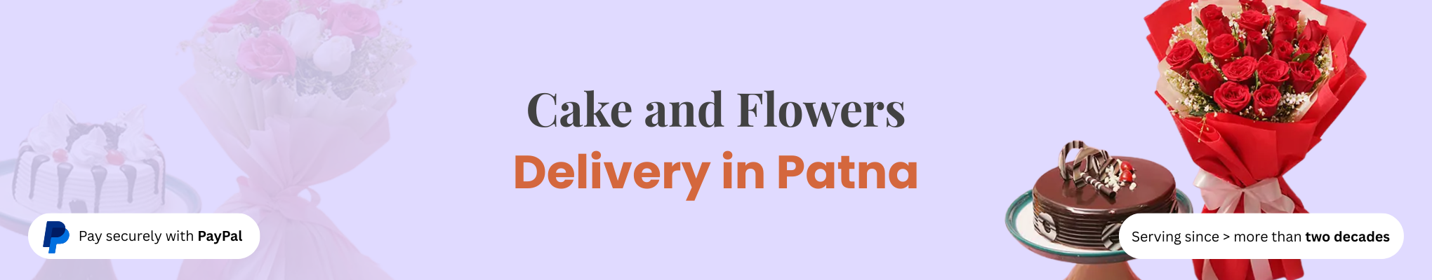 Online Cake and Flowers Delivery in Patna