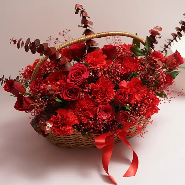 Radiant Reds in a Basket