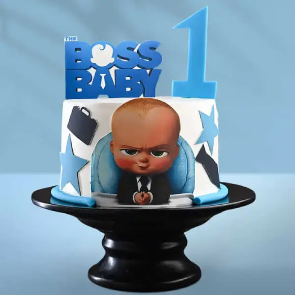 Boss Baby Theme Cake