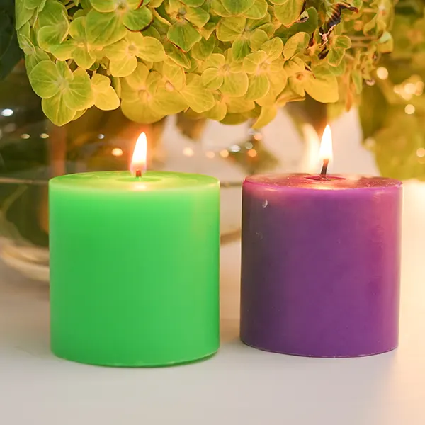 Aromatic Rainbow Pillars (Set of 7 Candles)