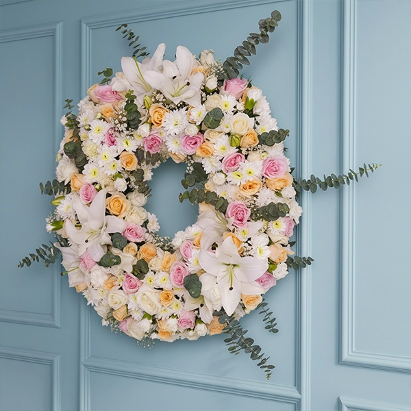 Peaceful Petals Wreath