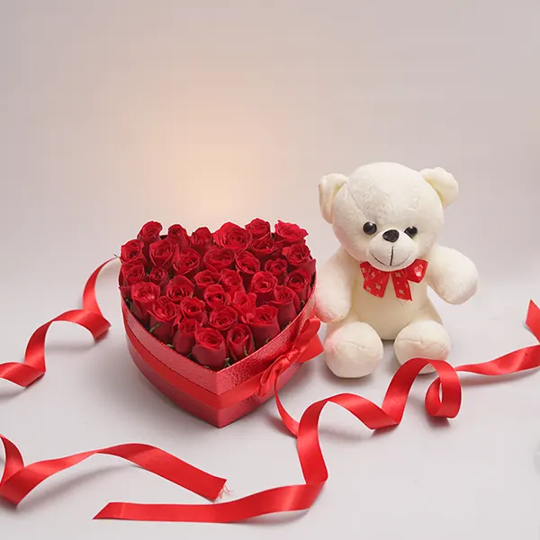 Valentine Heart +  Teddy Bear