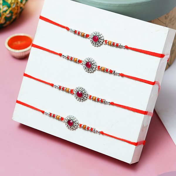 Elegant Rakhi Thali Set