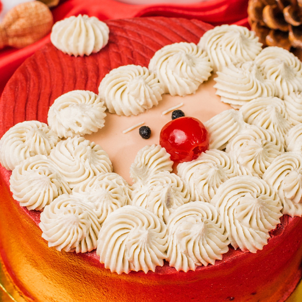 Jolly Santa Cake