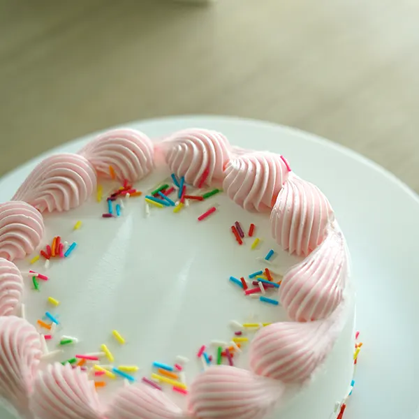 Strawberry Sprinkle Dream Cake