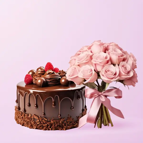  Cake and Flowers Icon