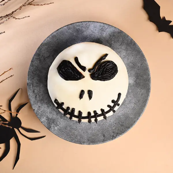 Skellington Chocolate Cake